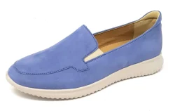 Hartjes Ballerinas blau-Damen Slipper