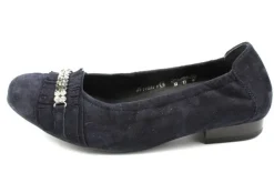 Semler Ballerinas blau F9010-Damen Ballerinas