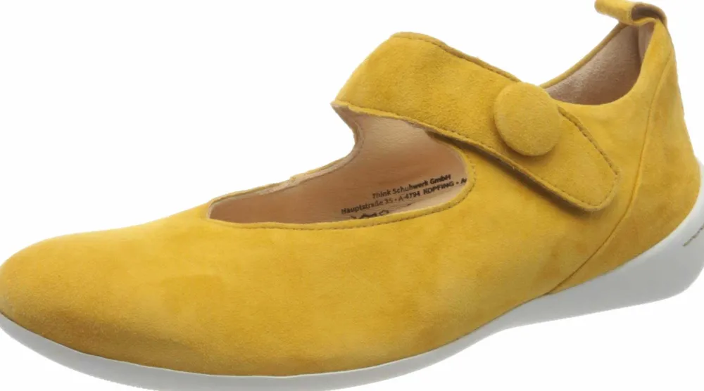 Think Ballerinas gelb Cugal-Damen Ballerinas