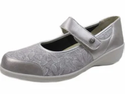 Solidus Ballerinas grau Hedda-Damen Ballerinas