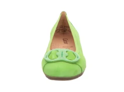 Gabor Ballerinas grün Fashion sportliche Ballerinas 44.1-Damen Ballerinas