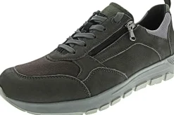 Waldläufer Business Schuhe grau 710H01-Herren Sneaker & Schnürer