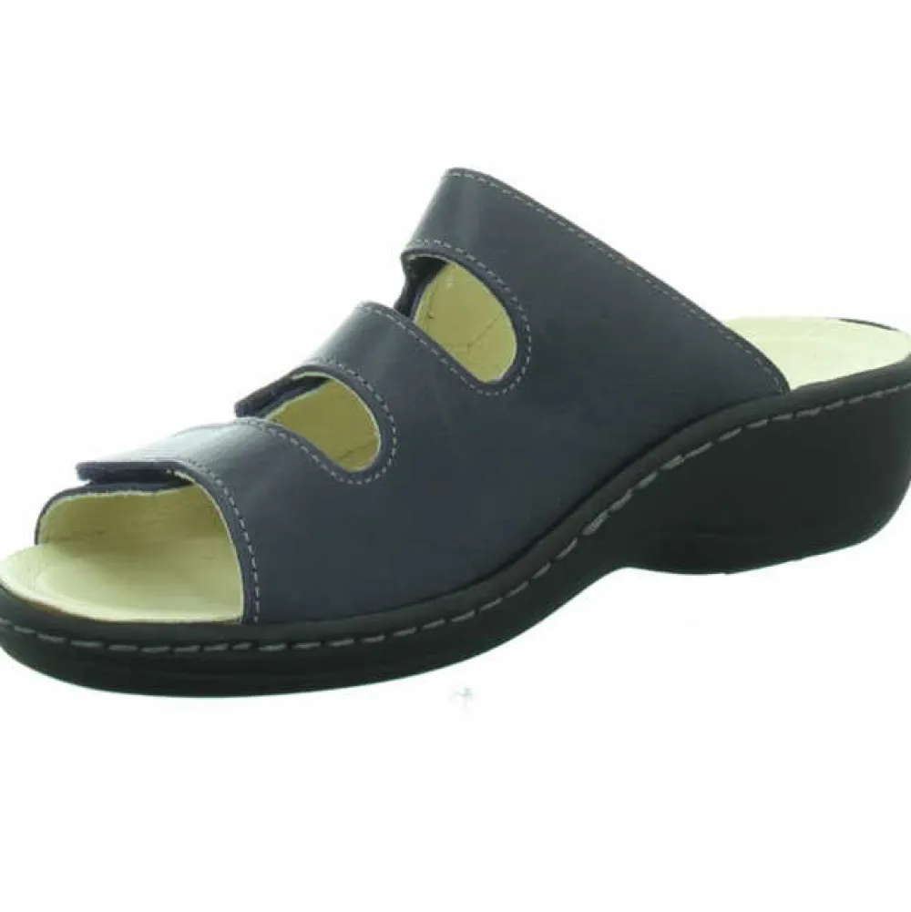 Longo Clogs blau-Damen Sandalen