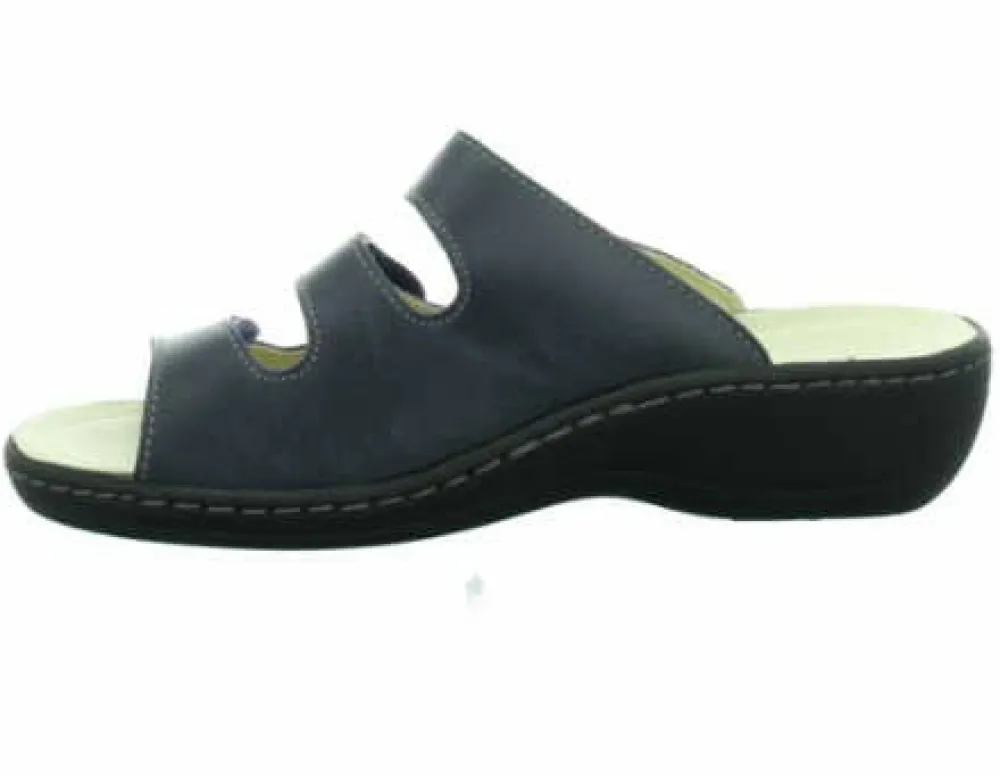 Longo Clogs blau-Damen Sandalen