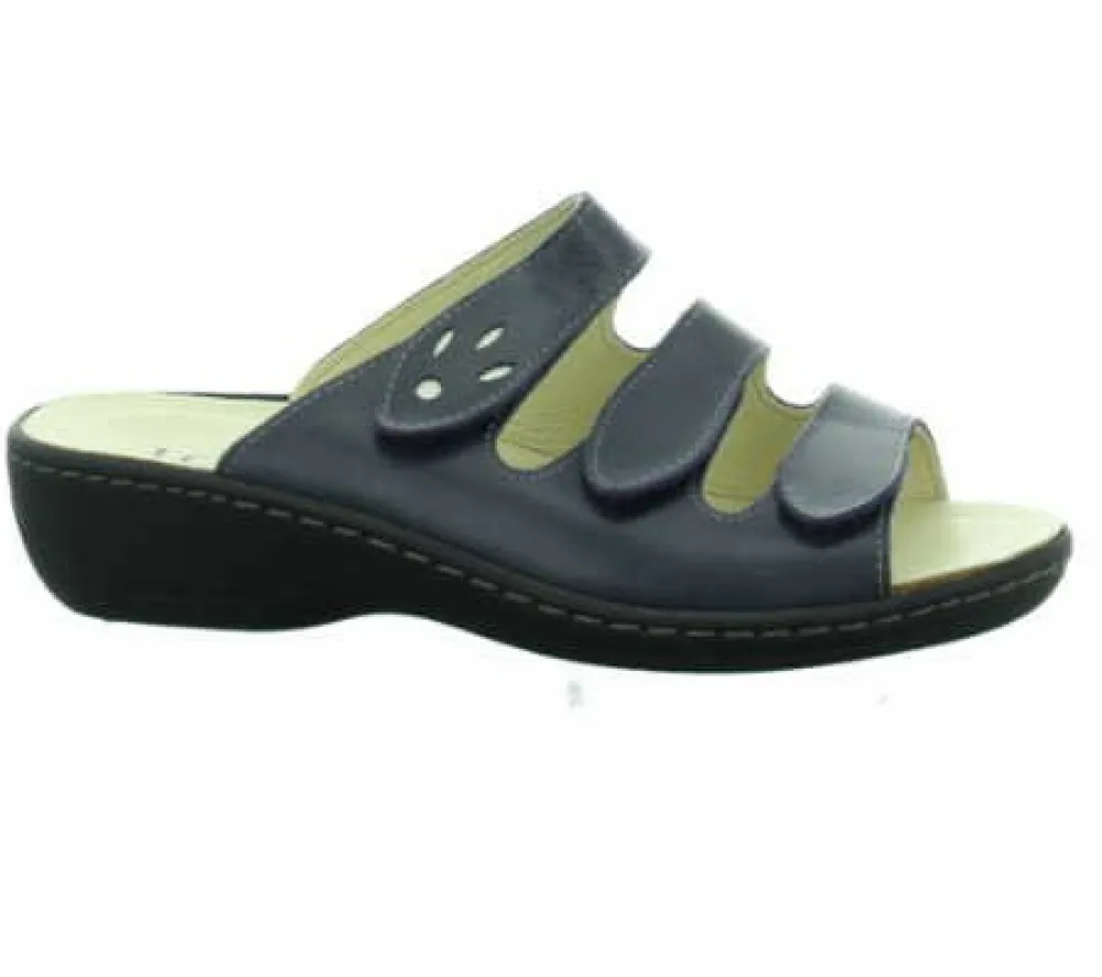 Longo Clogs blau-Damen Sandalen