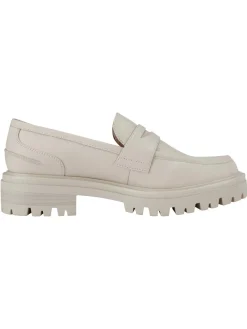 Paul Green Freizeit Schnürer beige-Damen Slipper