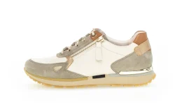 Gabor Freizeit Schnürer beige Comfort 86-Damen Sneaker & Schnürer