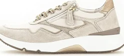 Gabor Freizeit Schnürer beige Comfort 26-Damen Sneaker & Schnürer