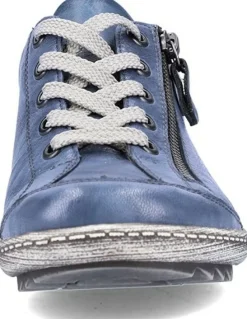 Remonte Freizeit Schnürer blau-Damen Sneaker & Schnürer