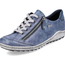 Remonte Freizeit Schnürer blau-Damen Sneaker & Schnürer