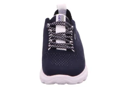 Geox Freizeit Schnürer blau-Damen Sneaker & Schnürer