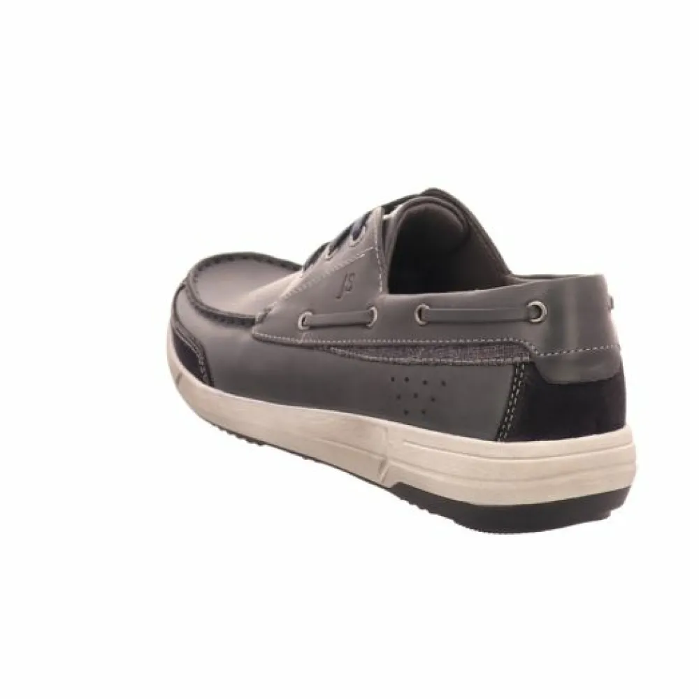 Josef Seibel Freizeit Schnürer blau ENRICO 07-Herren Sneaker & Schnürer