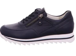 Waldläufer Freizeit Schnürer blau HAIBA-Damen Sneaker & Schnürer