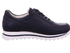Waldläufer Freizeit Schnürer blau HAIBA-Damen Sneaker & Schnürer