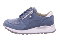 Waldläufer Freizeit Schnürer blau Hiroko-Damen Sneaker & Schnürer