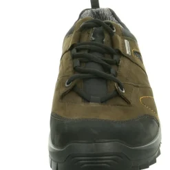 Jomos Freizeit Schnürer braun schwarz/santos Nubuk/Sympatex-Herren Sneaker & Schnürer