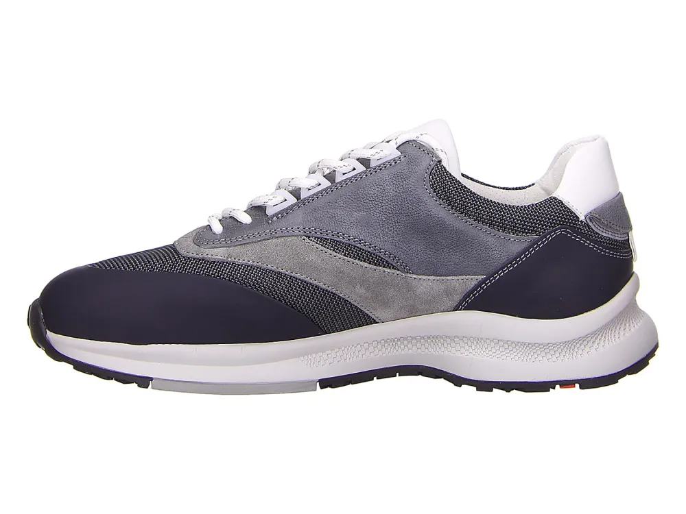 Lloyd Freizeit Schnürer bunt VELO#1, NAVY/GREY/FUMO/WHITE/GRANIT/SILB-Herren Sneaker & Schnürer