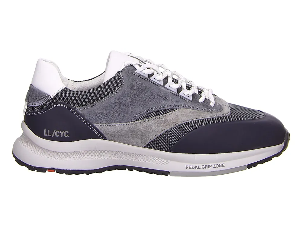 Lloyd Freizeit Schnürer bunt VELO#1, NAVY/GREY/FUMO/WHITE/GRANIT/SILB-Herren Sneaker & Schnürer