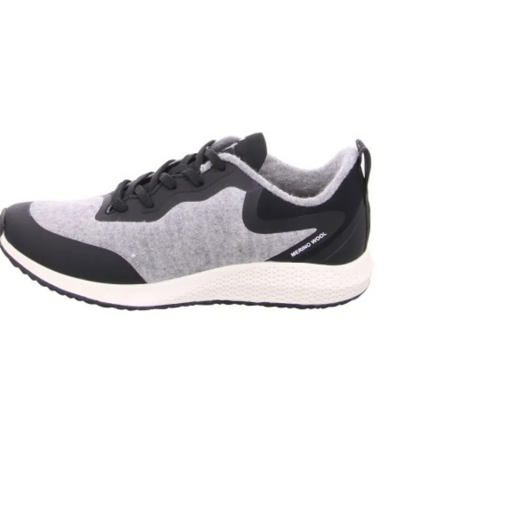 Tamaris Freizeit Schnürer grau-Damen Sneaker & Schnürer