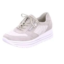 Waldläufer Freizeit Schnürer grau H-Lana-Damen Sneaker & Schnürer