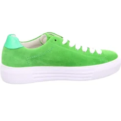 Gabor Freizeit Schnürer grün-Damen Sneaker & Schnürer