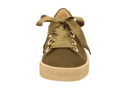 Gabor Freizeit Schnürer khaki-Damen Sneaker & Schnürer