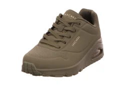 Skechers Freizeit Schnürer khaki UNO - STAND ON AIR-Damen Sneaker & Schnürer
