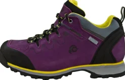 GUGGEN Mountain Freizeit Schnürer lila/pink Wanderschuh von-Damen Wandern & Trekking