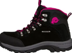 GUGGEN Mountain Freizeit Schnürer lila/pink Wanderschuh von-Damen Wandern & Trekking