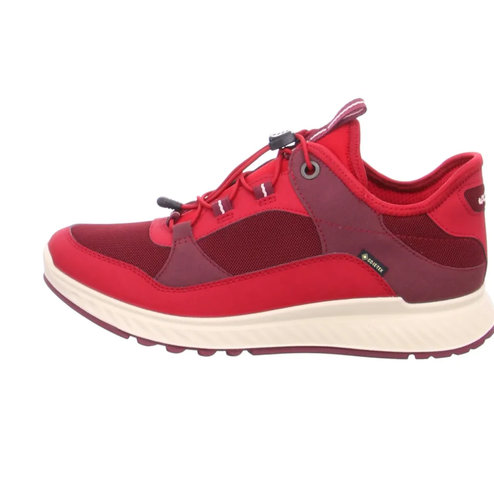 Ecco Freizeit Schnürer rot EXOSTRIDE W-Damen Sneaker & Schnürer