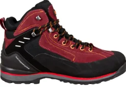 GUGGEN Mountain Freizeit Schnürer rot Wanderschuh von-Herren Wandern & Trekking