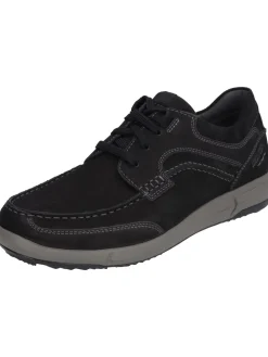 Josef Seibel Freizeit Schnürer schwarz-Herren Sneaker & Schnürer