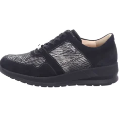 Finn Comfort Freizeit Schnürer schwarz-Damen Sneaker & Schnürer