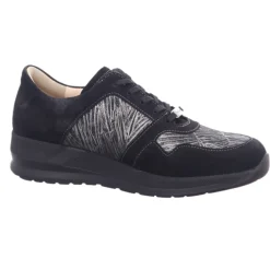 Finn Comfort Freizeit Schnürer schwarz-Damen Sneaker & Schnürer