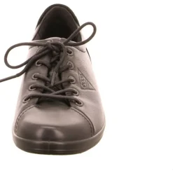 Ecco Freizeit Schnürer schwarz-Damen Sneaker & Schnürer