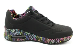 Skechers Freizeit Schnürer schwarz-Damen Sneaker & Schnürer