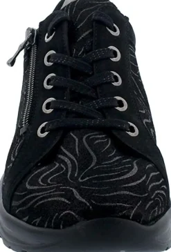 Waldläufer Freizeit Schnürer schwarz-Damen Sneaker & Schnürer