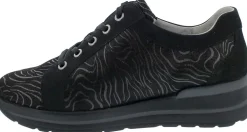 Waldläufer Freizeit Schnürer schwarz-Damen Sneaker & Schnürer