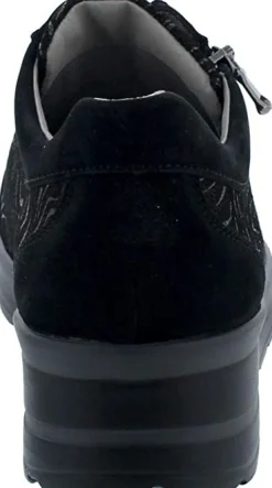 Waldläufer Freizeit Schnürer schwarz-Damen Sneaker & Schnürer