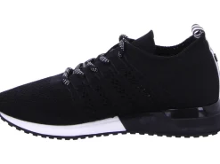 Edel Fashion Freizeit Schnürer schwarz-Damen Sneaker & Schnürer