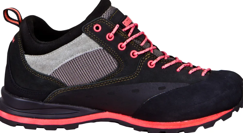 GUGGEN Mountain Freizeit Schnürer schwarz Wanderschuh von-Damen Wandern & Trekking