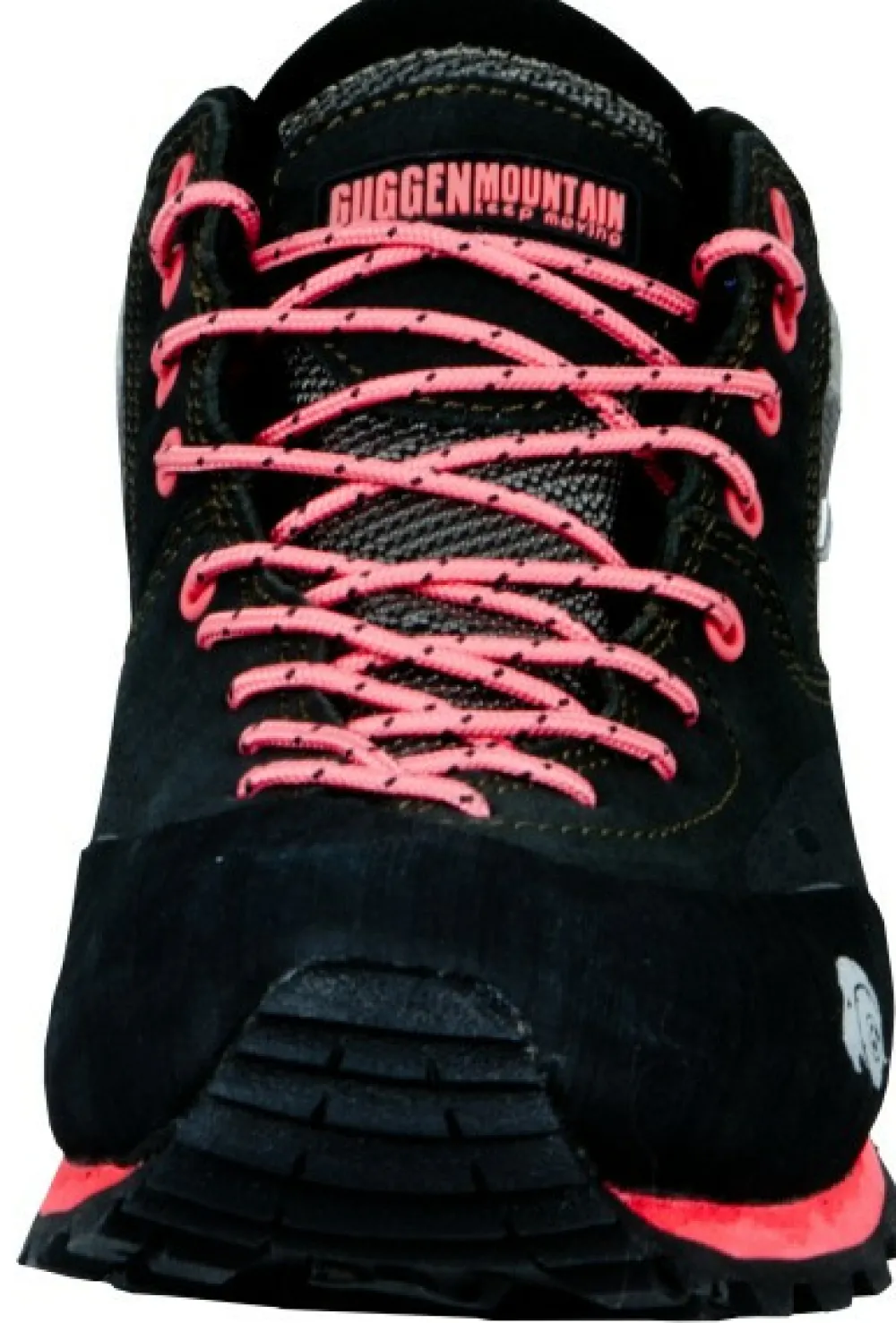 GUGGEN Mountain Freizeit Schnürer schwarz Wanderschuh von-Damen Wandern & Trekking