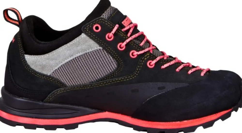 GUGGEN Mountain Freizeit Schnürer schwarz Wanderschuh von-Damen Wandern & Trekking