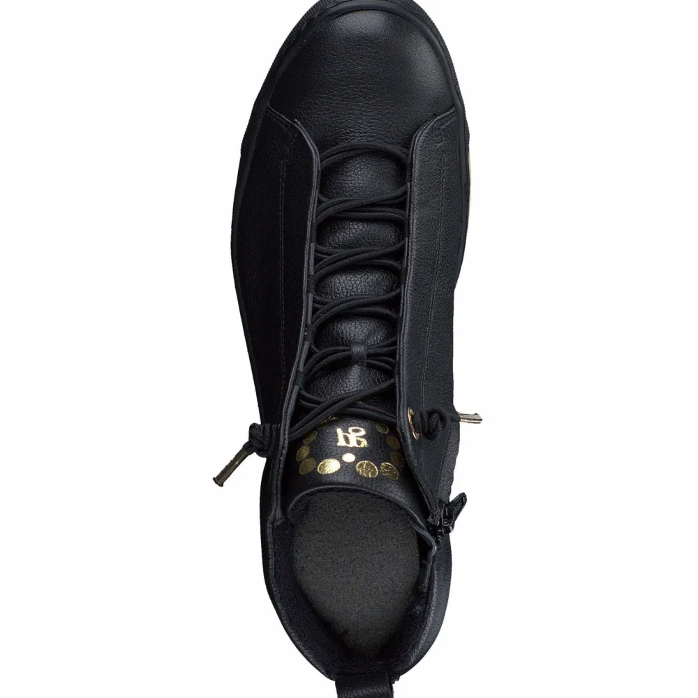 Paul Green Freizeit Schnürer schwarz 52830074-5283-024/Pauls-Damen Sneaker & Schnürer