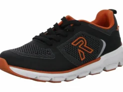 Rieker Freizeit Schnürer schwarz EVOLUTION TV-Damen Sportschuhe