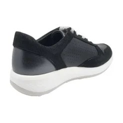 Joya Freizeit Schnürer schwarz Britt Black-Damen Sneaker & Schnürer
