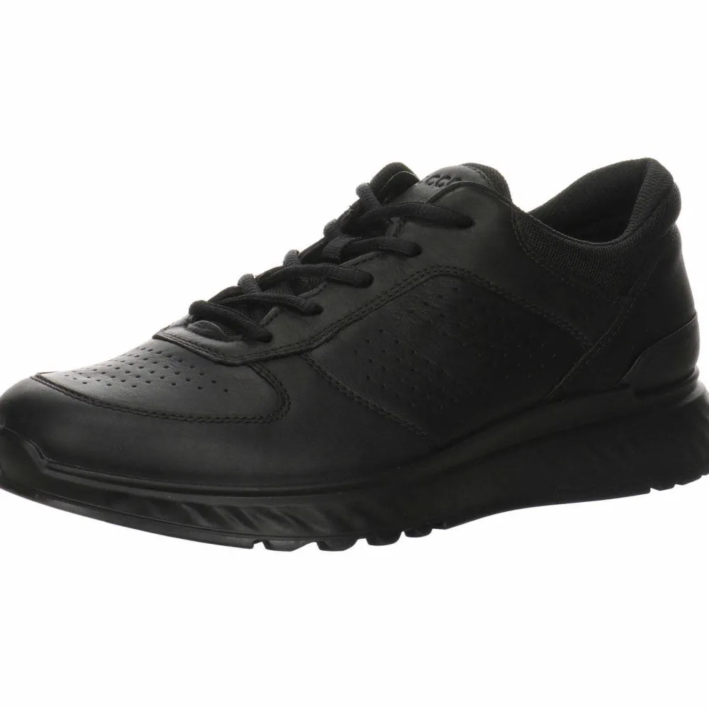 Ecco Freizeit Schnürer schwarz Outdoor black-Herren Sneaker & Schnürer