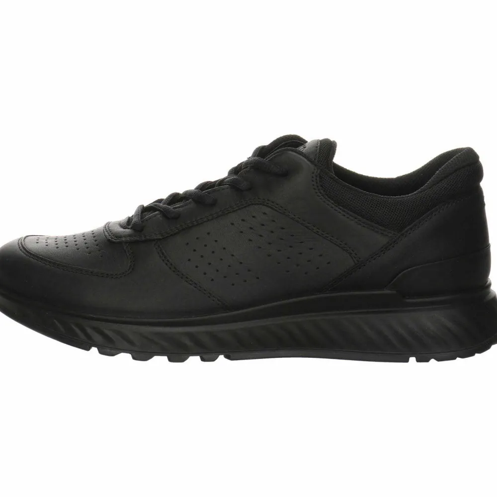 Ecco Freizeit Schnürer schwarz Outdoor black-Herren Sneaker & Schnürer