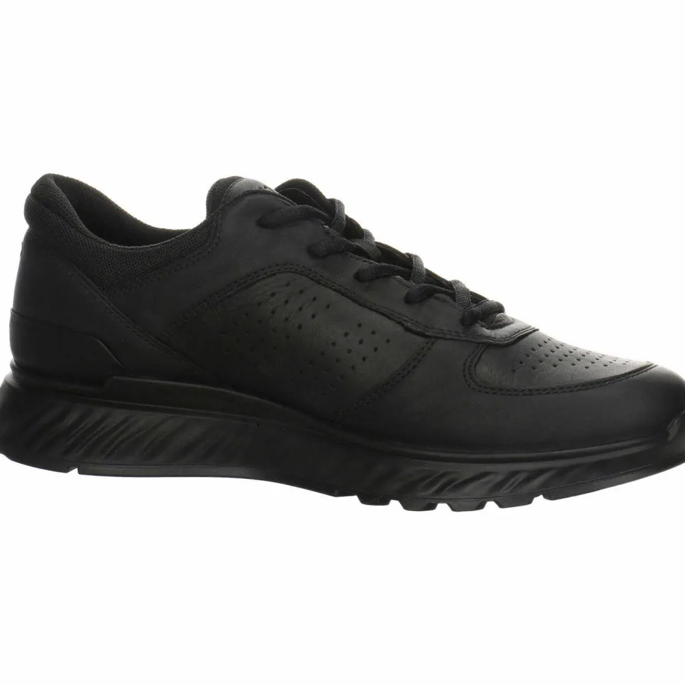 Ecco Freizeit Schnürer schwarz Outdoor black-Herren Sneaker & Schnürer