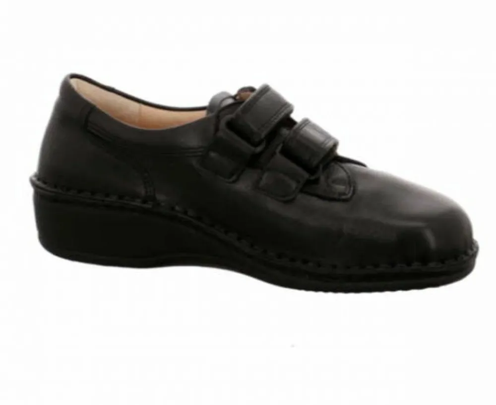 Finn Comfort Freizeit Schnürer schwarz Finn96102-Damen Sneaker & Schnürer